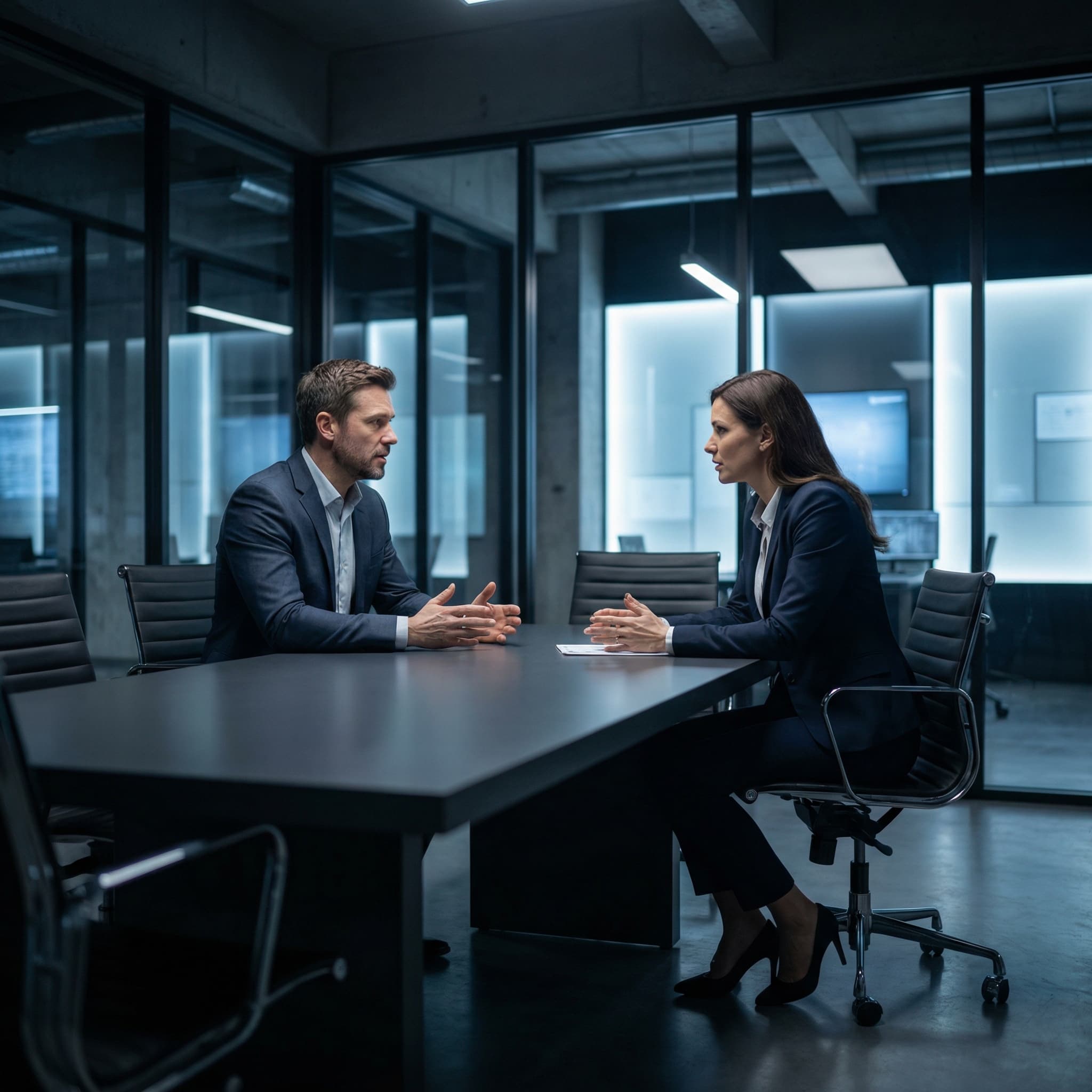 Переговоры за столом